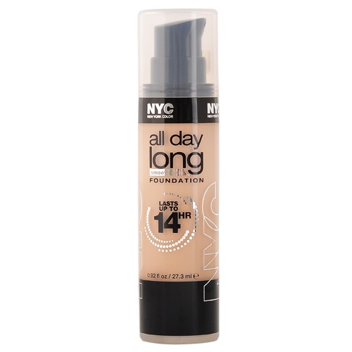 NYC 14HR ALL DAY LONG SMOOTH SKIN FOUNDATION – 745 SOFT HONEY