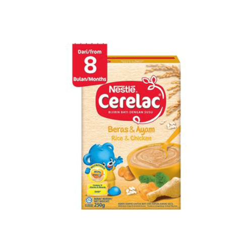 NESTLE Baby Cereals- Nest Cerelac BL Fe Rice &Chkn , 250g