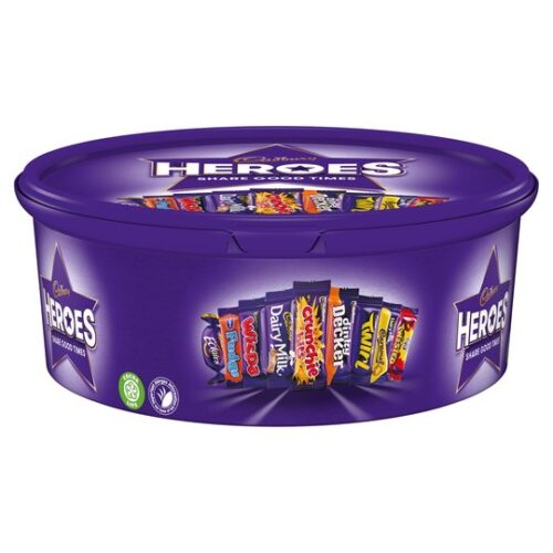 Cadbury Heroes Tub 600G