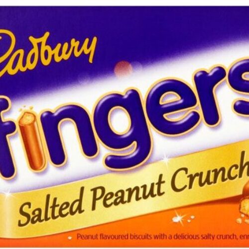 Cadbury Salted Peanut Biscuit Fingers 93g