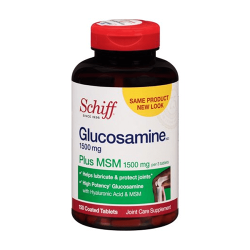 Schiff Glucosamine MSM 1500mg-150 coated tablets