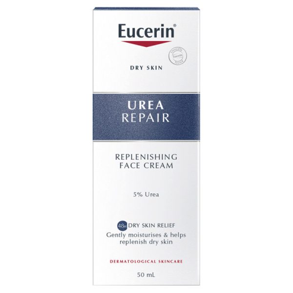 Eucerin Urea Repair Replenishing Face Cream 50ml - Image 4