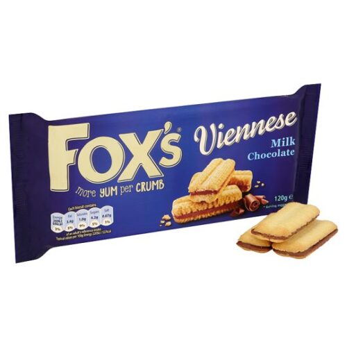 Fox’s Chocolate Viennese Biscuits 120G