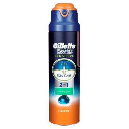 Gillette Fusion Proglide Alpin Clean Shaving Gel 170ml