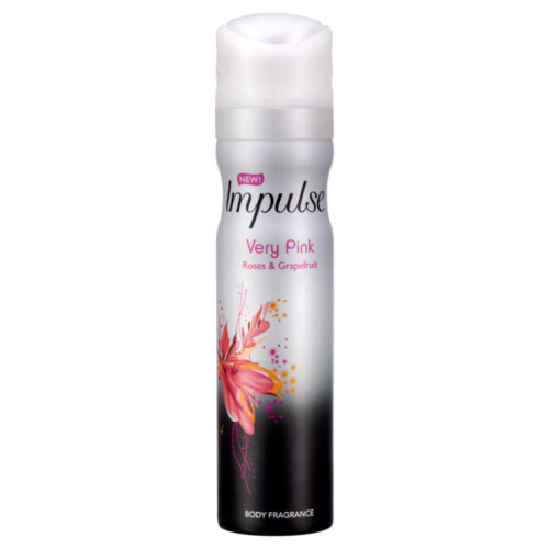 Impulse Body Spray Very Pink 75ml