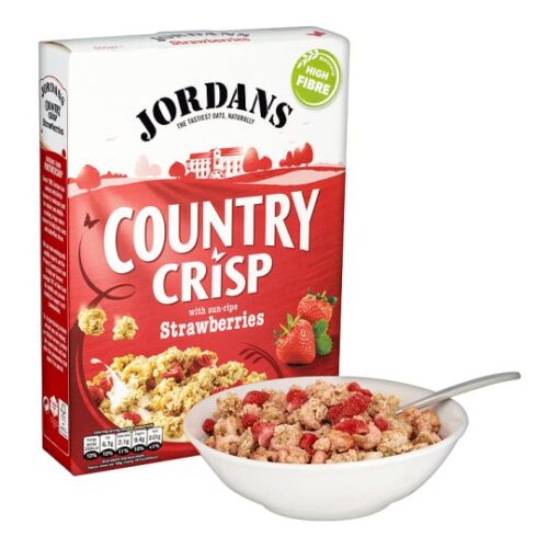 Jordans Country Crisp Strawberry 500G