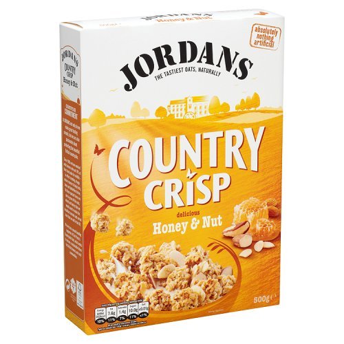 Jordans Country Crisp with Delicious Honey and Nut, 500