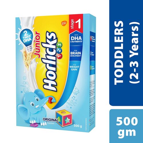 Junior Horlicks Stage 1 (2-3 years) Health & Nutrition Drink 500g