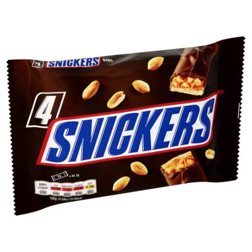 Snickers 4 Pack 166.8G