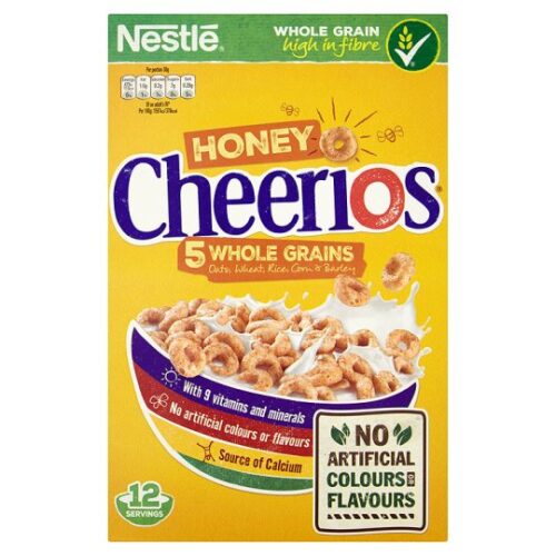 Nestle Honey Cheerios Cereal 375G