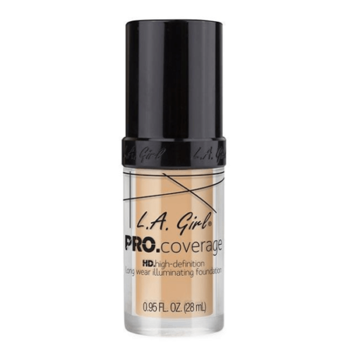 L.A. Girl Pro Coverage Illuminating Foundation Nude Beige 28ml