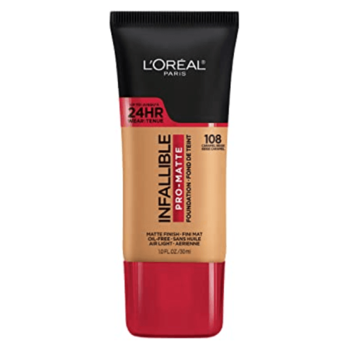 L’Oreal Paris Infallible Pro-Matte Foundation, Caramel Beige