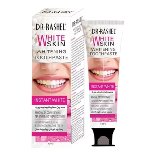 Dr. Rashel White Skin Whitening Toothpaste White 120g