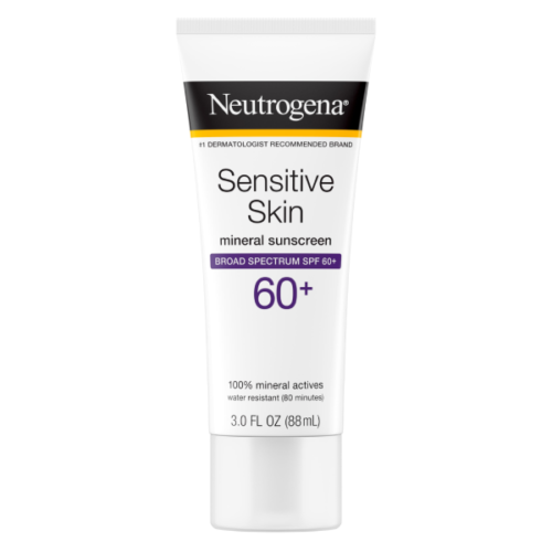 Neutrogena Sensitive Skin Mineral Sunscreen Lotion SPF 60+ 88ml