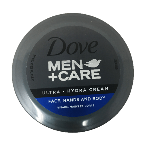 Dove Men Care Ultra Hydra Cream Face Hand & Body Round 75 ml