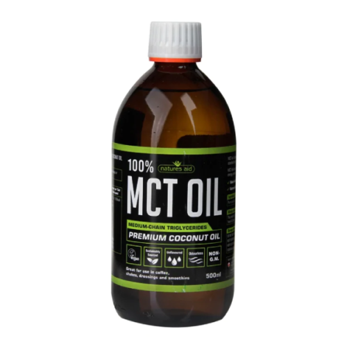 Nature’s Aid 100% Pure MCT Oil 500ml