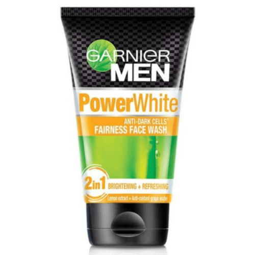 Garnier Men Power White Anti-Dark Cells Fairness Face Wash 100g