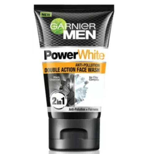 Garnier Men Men Power White Anti-Pollution Double Action Face Wash 100g