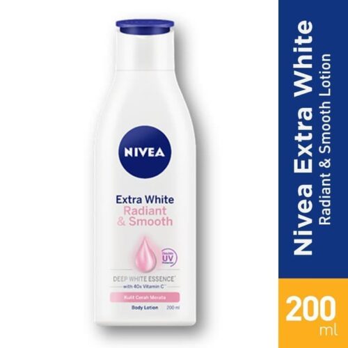 Nivea Body Lotion Extra White Radiant & Amp Smooth 200ml