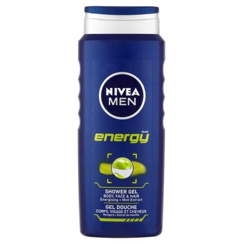 Nivea Men Energy Shower Gel – 2 in 1 Body & Hair 250ml