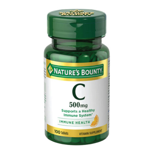 Nature’s Bounty Vitamin C 500mg 100 Tablets