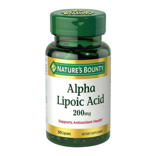 Nature’s Bounty Alpha Lipoic Acid 200 mg 30 Capsules