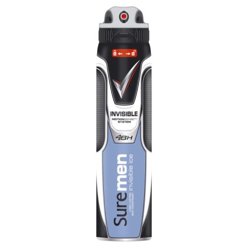 Sure Men Invisible Ice Anti-Perspirant Spray 250ml