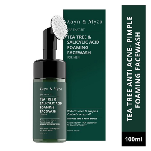 ZM Zayn & Myza Tea Tree & Salicylic Acid Foaming Face Wash-100ml