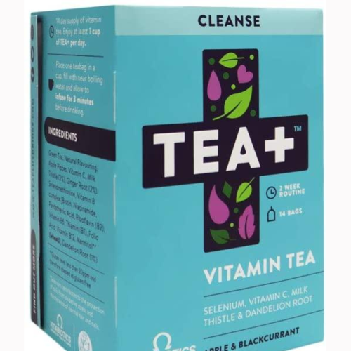 Vitabiotics TEA+ Vitamin Tea Cleanse – Apple & Blackcurrant