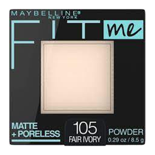 Maybelline Fit Me Matte + Poreless Pressed Powder- 105 Fair Ivory