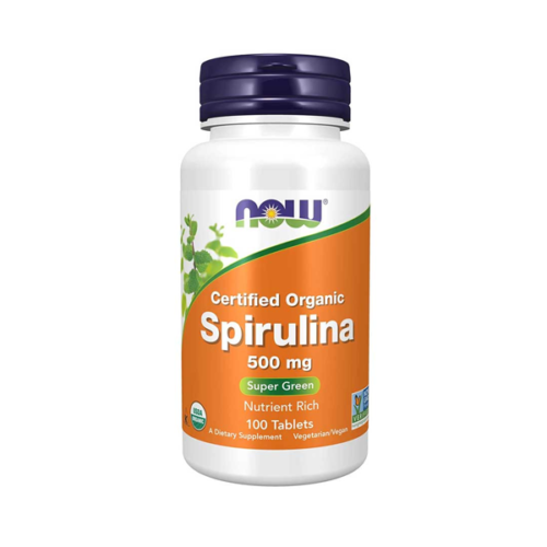 Now food Spirulina 100 Tabs 500 mg by Now Foods