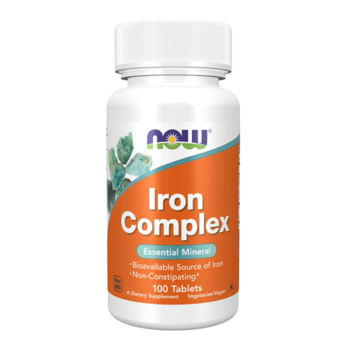 Now Foods Iron Complex 100 Tablets