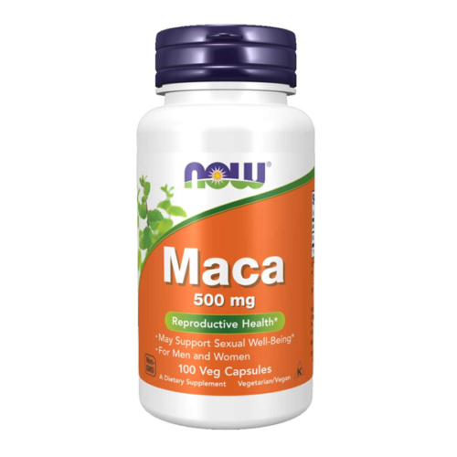 NOW MACA 500mg 100 Vcaps