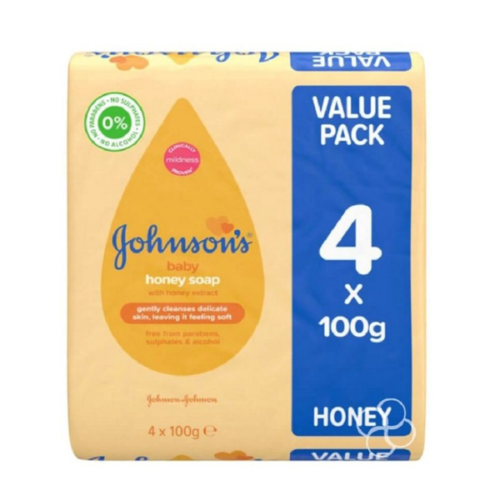 Johnson’s Baby Honey Soap 4x100g