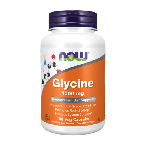 NOW Foods Glycine 1000 mg 100 Veg Capsuls