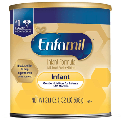 ENFAMIL MILK-BASED WITH IRON INFANT FORMULA POWDER 598G