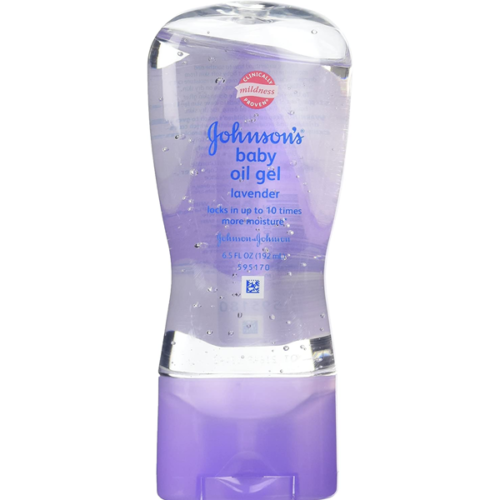 Johnson’s Baby Oil Gel, Lavender 6.5 oz (182 g)