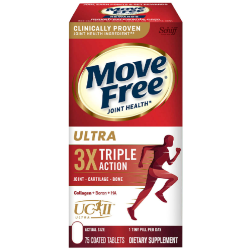 Schiff Move Free Ultra Triple-Action Tablets-75 Tablets