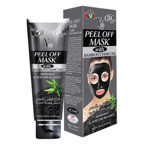 YC Black Mask With Bamboo Charcoal 100 ml