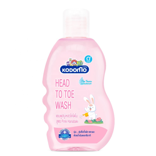 Kodomo Head Toto Wash Pink Hanabaki 800ml.