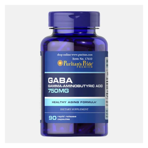 Puritan’s Pride GABA 750mg 90 Softgels