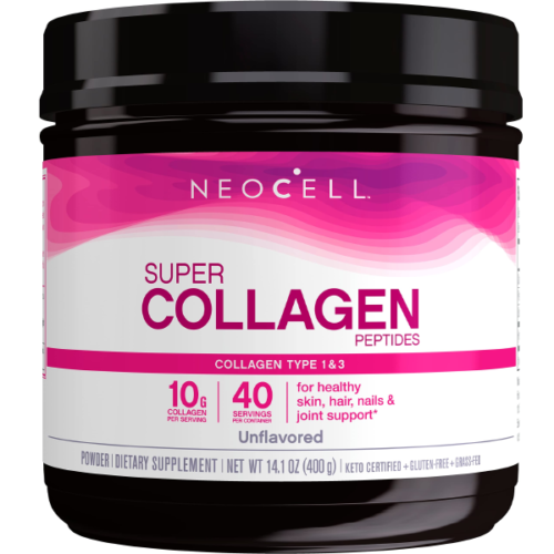 NeoCell Super Collagen Peptides Unflavored Powder Dietary Supplement 400g