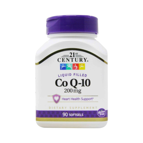 21st Century Co Q-10 200 mg 90 Liquid Filled Softgels