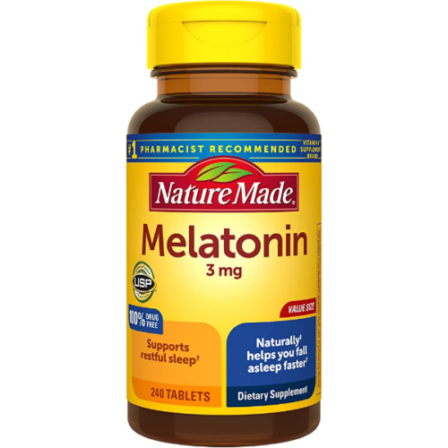 Nature Made Melatonin 3mg 240 Tablets