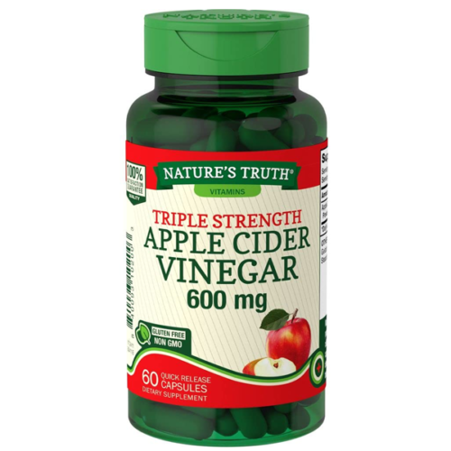 Natures Truth Triple Strength Apple Cider Vinegar 60 Capsules