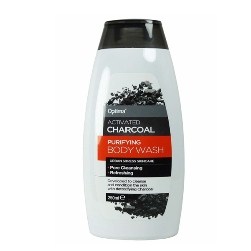 Optima Activated Charcoal Purifying Body Wash 250ml