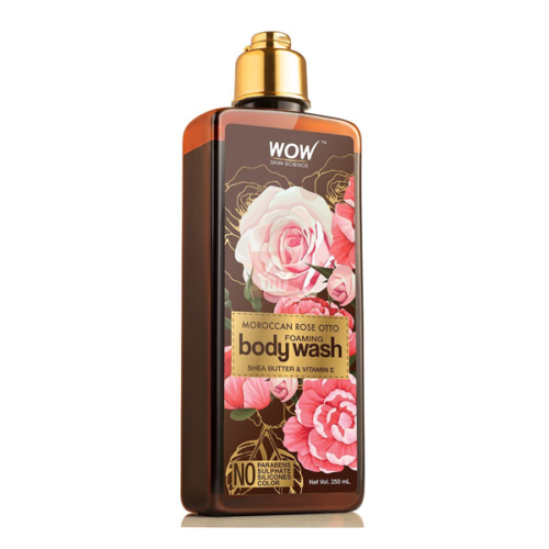 WOW Skin Science Moroccan Rose Otto Body Wash – 250 mL