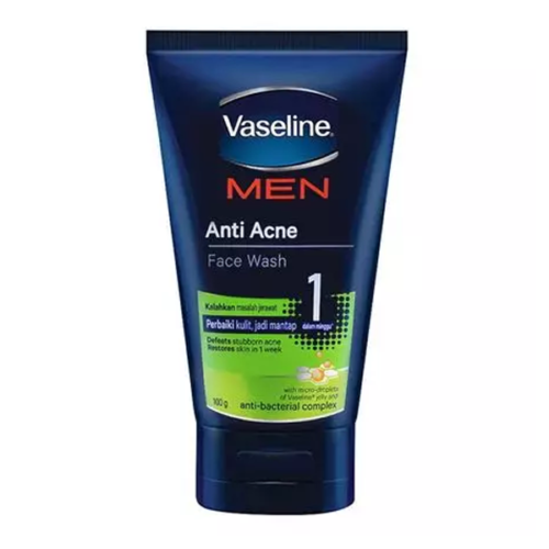 Vaseline Men Anti Acne Face Wash 100g.