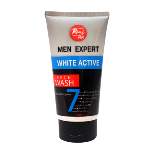 Rivaj uk Men Expert White Active Face Wash 150 ml