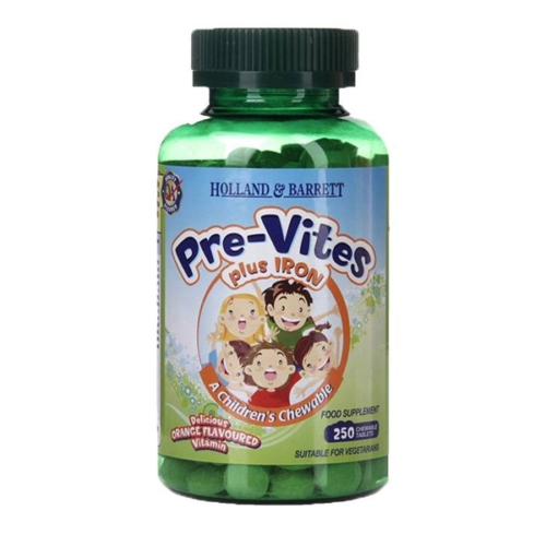 Holland & Barrett Prevites Plus Iron-250 Tablets